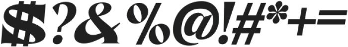 Calby-Italic otf (400) Font OTHER CHARS