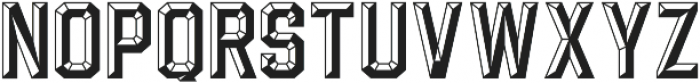 Calcuta_Filled ttf (400) Font LOWERCASE