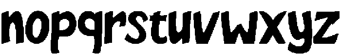 Caldavine Display Regular otf (400) Font LOWERCASE