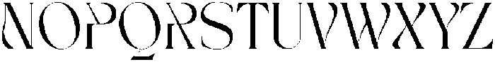 Caldera Regular ttf (400) Font UPPERCASE