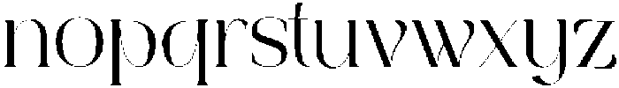 Caldera Regular ttf (400) Font LOWERCASE