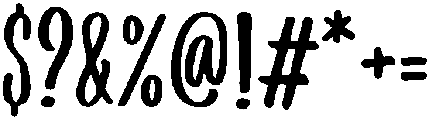 Calderock Outline otf (400) Font OTHER CHARS