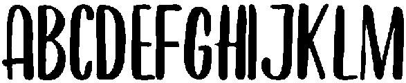 Calderock Outline otf (400) Font UPPERCASE