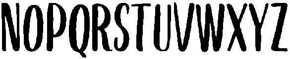 Calderock Outline otf (400) Font UPPERCASE