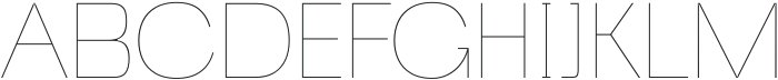 Caleb Grotesk Thin ttf (100) Font UPPERCASE