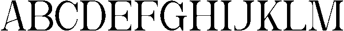Caleny otf (400) Font UPPERCASE