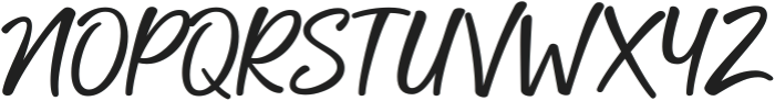 Calesty otf (400) Font UPPERCASE