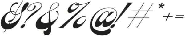 Calgarist Regular otf (400) Font OTHER CHARS