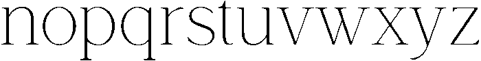 Calgary Regular otf (400) Font LOWERCASE
