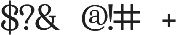 Calgary Serif Font Swirly Regular otf (400) Font OTHER CHARS