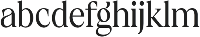 Calgera Condensed Contrast otf (400) Font LOWERCASE