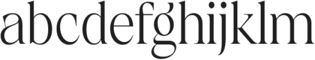 Calgera Light Condensed otf (300) Font LOWERCASE
