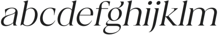 Calgera Light Oblique otf (300) Font LOWERCASE