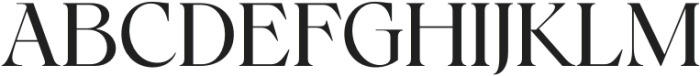 Calgera-Regular otf (400) Font UPPERCASE