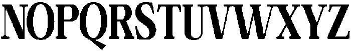 Calgine Serif Black Condensed otf (900) Font UPPERCASE