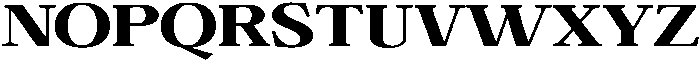 Calgine Serif Black Expanded otf (900) Font UPPERCASE
