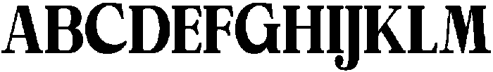 Calgine Serif Black Semi Condensed otf (900) Font