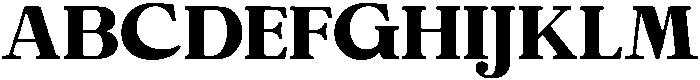 Calgine Serif Black Semi Expanded otf (900) Font