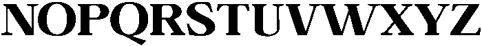 Calgine Serif Black Semi Expanded otf (900) Font UPPERCASE