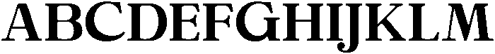 Calgine Serif Bold Semi Expanded otf (700) Font