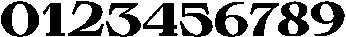 Calgine Serif Extra Bold Expanded otf (700) Font OTHER CHARS