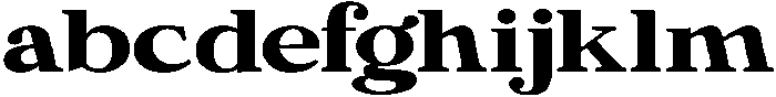 Calgine Serif Extra Bold Expanded otf (700) FONT