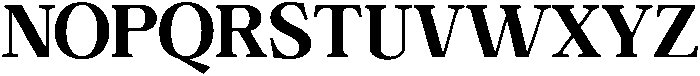 Calgine Serif Extra Bold otf (700) Font UPPERCASE