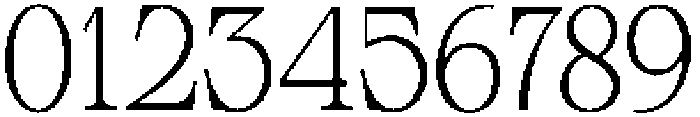 Calgine Serif Extra Light Semi Condensed otf (200) Font OTHER CHARS