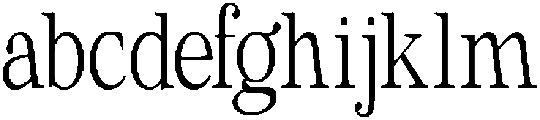 Calgine Serif Light Condensed otf (300) FONT