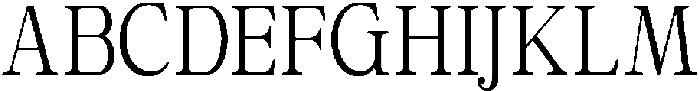 Calgine Serif Light Semi Condensed otf (300) Font