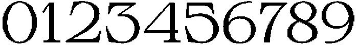 Calgine Serif Light Semi Expanded otf (300) Font OTHER CHARS