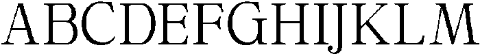 Calgine Serif Light otf (300) Font