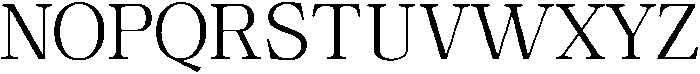 Calgine Serif Light otf (300) Font UPPERCASE