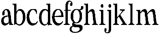 Calgine Serif Medium Condensed otf (500) FONT
