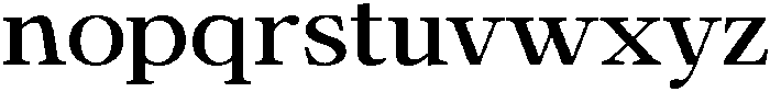 Calgine Serif Medium Semi Expanded otf (500) Font LOWERCASE