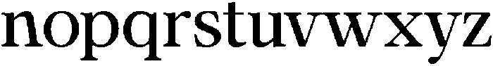 Calgine Serif Medium otf (500) Font LOWERCASE