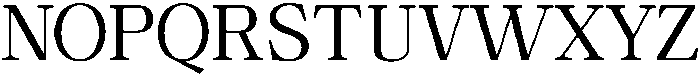 Calgine Serif Regular otf (400) Font UPPERCASE