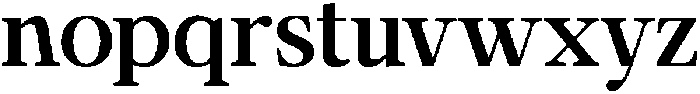 Calgine Serif Semi Bold otf (600) Font LOWERCASE