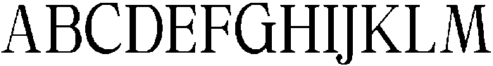 Calgine Serif Semi Condensed otf (400) Font