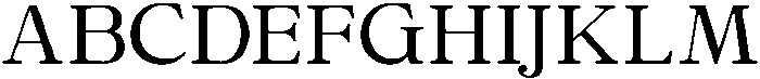 Calgine Serif Semi Expanded otf (400) Font