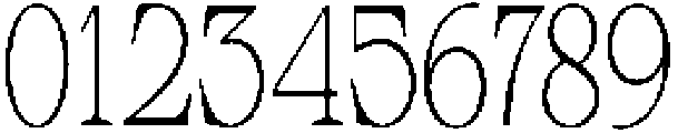 Calgine Serif Thin Condensed otf (100) Font OTHER CHARS