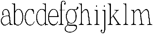 Calgine Serif Thin Condensed otf (100) FONT