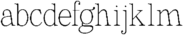 Calgine Serif Thin Semi Condensed otf (100) FONT