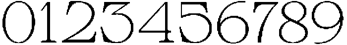 Calgine Serif Thin Semi Expanded otf (100) Font OTHER CHARS