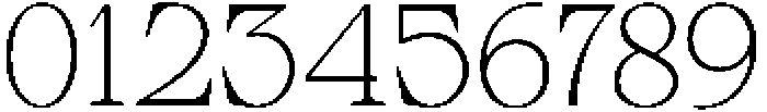Calgine Serif Thin otf (100) Font OTHER CHARS