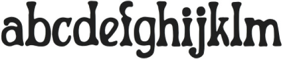 Caliche-Regular otf (400) Font LOWERCASE