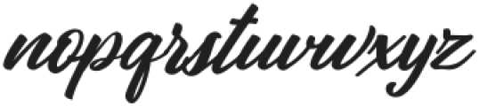California Dream Script Bold Italic otf (700) Font LOWERCASE