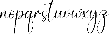 California Regular otf (400) Font LOWERCASE