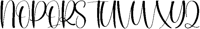 California Regular otf (400) Font UPPERCASE