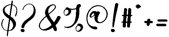 California Regular otf (400) Font OTHER CHARS